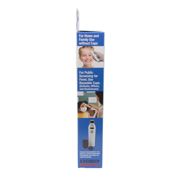TAT-2000C Temporal Artery Home Thermometer with SafetyScan Caps - Image 5